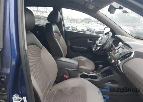 2010 Hyundai Tucson Gls from USA, damaged, VIN KM8JUCAC1AU081860